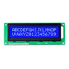 16x2 LCD Display Blue